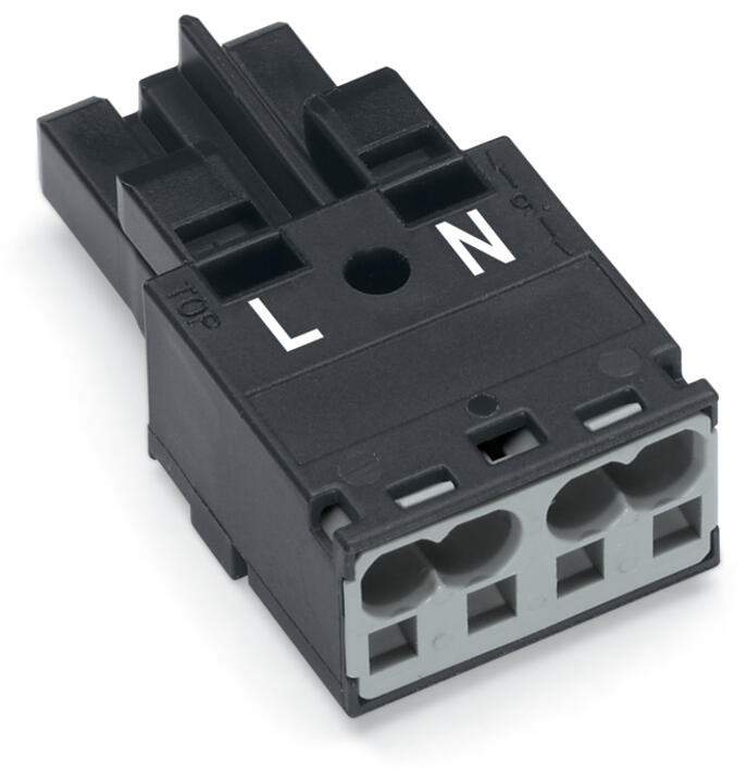 WAGO Steckverbinder Gebäude Buchse 2p Serie 770 770-202 Federzug 250V 25A