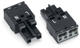 WAGO Steckverbinder Gebäude Buchse 2p Serie 770 770-202 Federzug 250V 25A