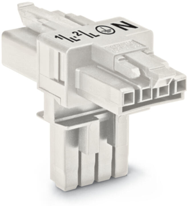 WAGO T-Verteiler PA 4Eing 4p 8Ausg 400V Serie 890 890-676 16A IP20 hfr