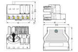 WAGO PA 5p 400V 25A IP20 hfr Serie 770 770-611
