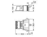 WAGO Gerätebuchse 4p ger Snap/schraub Serie 890 890-764/073-000 Federzug 400V