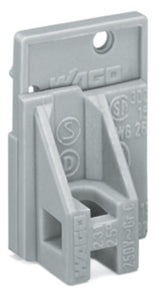 WAGO Abschlussplatte rastb gr Serie 741 741-906