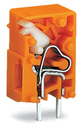 WAGO Printklemme 1f 1re or RM=7,62 Serie 741 741-912 Federzug/Löt