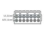 WAGO Steckverbinder Gebäude Serie 267 267-521