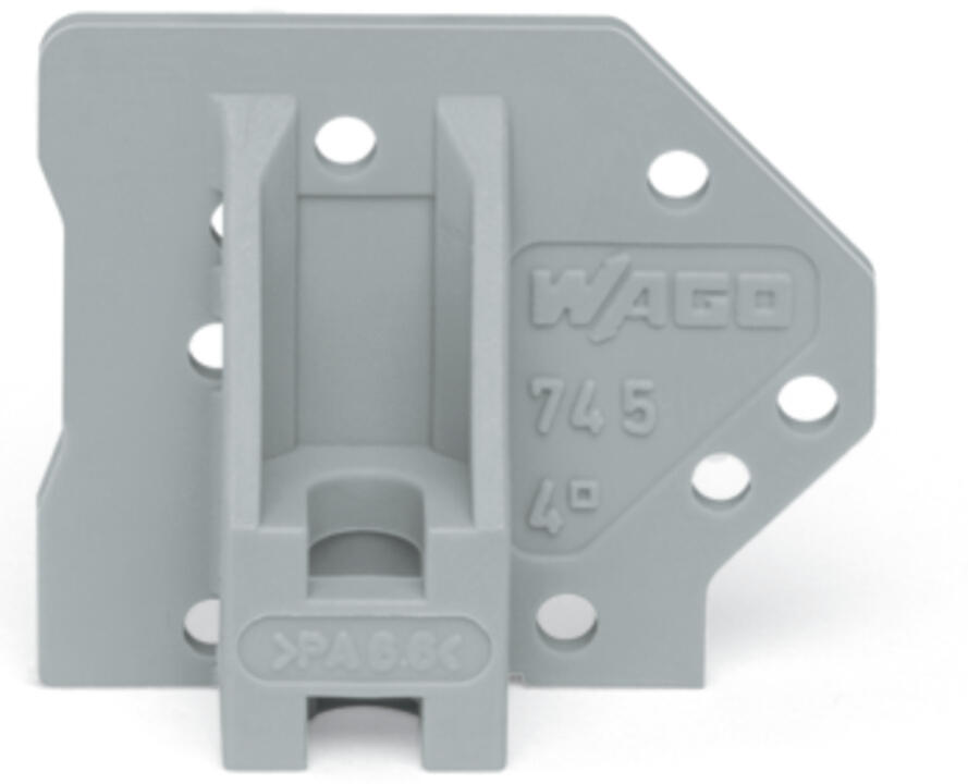 WAGO Abschlussplatte rastb gr Serie 745 745-140