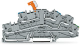 WAGO Installationsklemme 20A 0,25-4qmm Serie 2003 2003-6641 3pot gr Federzug