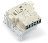 WAGO Gerätestecker 3p ger Einb/steck 25A Serie 770 770-6229 Federzug 250V 4qmm