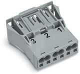 WAGO Gerätestecker 3p ger Einb/steck 25A Serie 770 770-753 Federzug 250V 4qmm