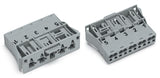 WAGO Gerätestecker 5p ger Snap/schraub Serie 770 770-755/060-000 Federzug 400V