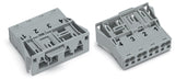 WAGO Gerätestecker 4p ger Snap/schraub Serie 770 770-754 Federzug 400V 25A hfr