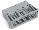 WAGO Gerätebuchse 5p ger Snap/schraub Serie 770 770-745/062-000 Federzug 400V