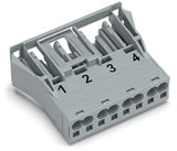 WAGO Gerätebuchse 4p ger Snap/schraub Serie 770 770-744/064-000 Federzug 400V