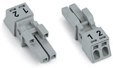 WAGO Steckverbinder Gebäude Buchse 2p Serie 890 890-242 Federzug 250V 16A