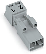 WAGO Steckverbinder Gebäude Stecker 2p Serie 890 890-252/060-000 Federzug 250V