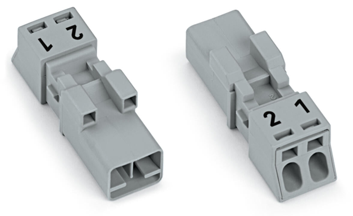 WAGO Steckverbinder Gebäude Stecker 2p Serie 890 890-252/060-000 Federzug 250V