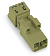 WAGO Steckverbinder Gebäude Stecker 2p Serie 890 890-272 Federzug 250V 16A