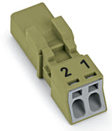 WAGO Steckverbinder Gebäude Stecker 2p Serie 890 890-272 Federzug 250V 16A