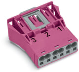 WAGO Gerätestecker 3p ger Snap/schraub Serie 770 770-793/081-000 Federzug 250V
