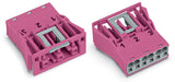 WAGO Gerätebuchse 3p ger Snap/schraub Serie 770 770-783/081-000 Federzug 250V