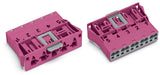 WAGO Gerätestecker 5p ger Snap/schraub Serie 770 770-795/082-000 Federzug 400V