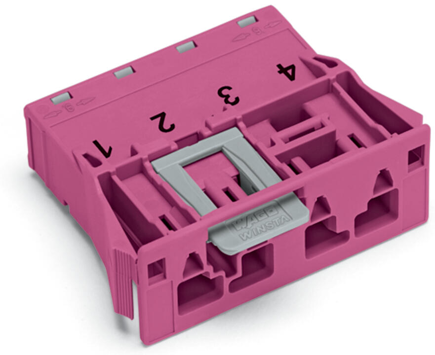 WAGO Gerätestecker 4p ger Snap/schraub Serie 770 770-794 Federzug 400V 25A hfr