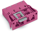 WAGO Gerätestecker 4p ger Snap/schraub Serie 770 770-794/081-000 Federzug 400V