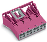 WAGO Gerätebuchse 4p ger Snap/schraub Serie 770 770-784/081-000 Federzug 400V