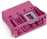 WAGO Gerätebuchse 4p ger Snap/schraub Serie 770 770-784 Federzug 400V 25A hfr