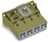 WAGO Gerätestecker 4p ger Snap/schraub Serie 770 770-774/072-000 Federzug 400V