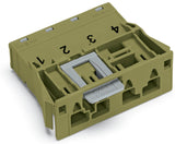 WAGO Gerätestecker 4p ger Snap/schraub Serie 770 770-774/073-000 Federzug 400V