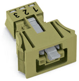 WAGO Gerätebuchse 3p ger Snap/schraub Serie 890 890-763/073-000 Federzug 250V