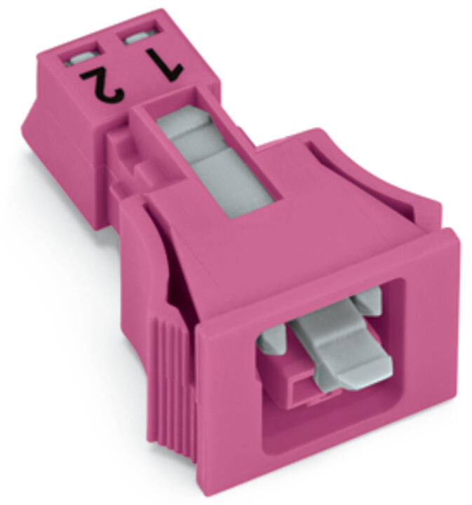 WAGO Gerätebuchse 2p ger Snap/schraub Serie 890 890-782 Federzug 250V 16A hfr