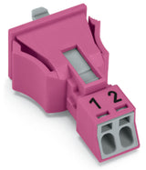 WAGO Gerätebuchse 2p ger Snap/schraub Serie 890 890-782/080-000 Federzug 250V