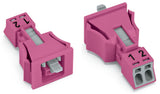 WAGO Gerätebuchse 2p ger Snap/schraub Serie 890 890-782/080-000 Federzug 250V