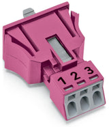 WAGO Gerätebuchse 3p ger Snap/schraub Serie 890 890-783 Federzug 250V 16A hfr
