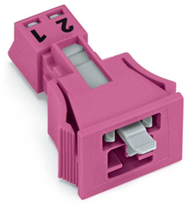 WAGO Gerätestecker 2p ger Snap/schraub Serie 890 890-792/080-000 Federzug 250V