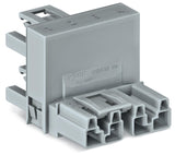 WAGO H-Verteiler PA 4Eing 4p 8Ausg 400V Serie 770 770-1781 25A IP20 hfr