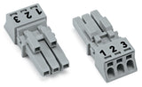 WAGO Steckverbinder Gebäude Buchse 3p Serie 890 890-243 Federzug 250V 16A