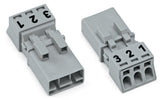 WAGO Steckverbinder Gebäude Stecker 3p Serie 890 890-253/060-000 Federzug 250V
