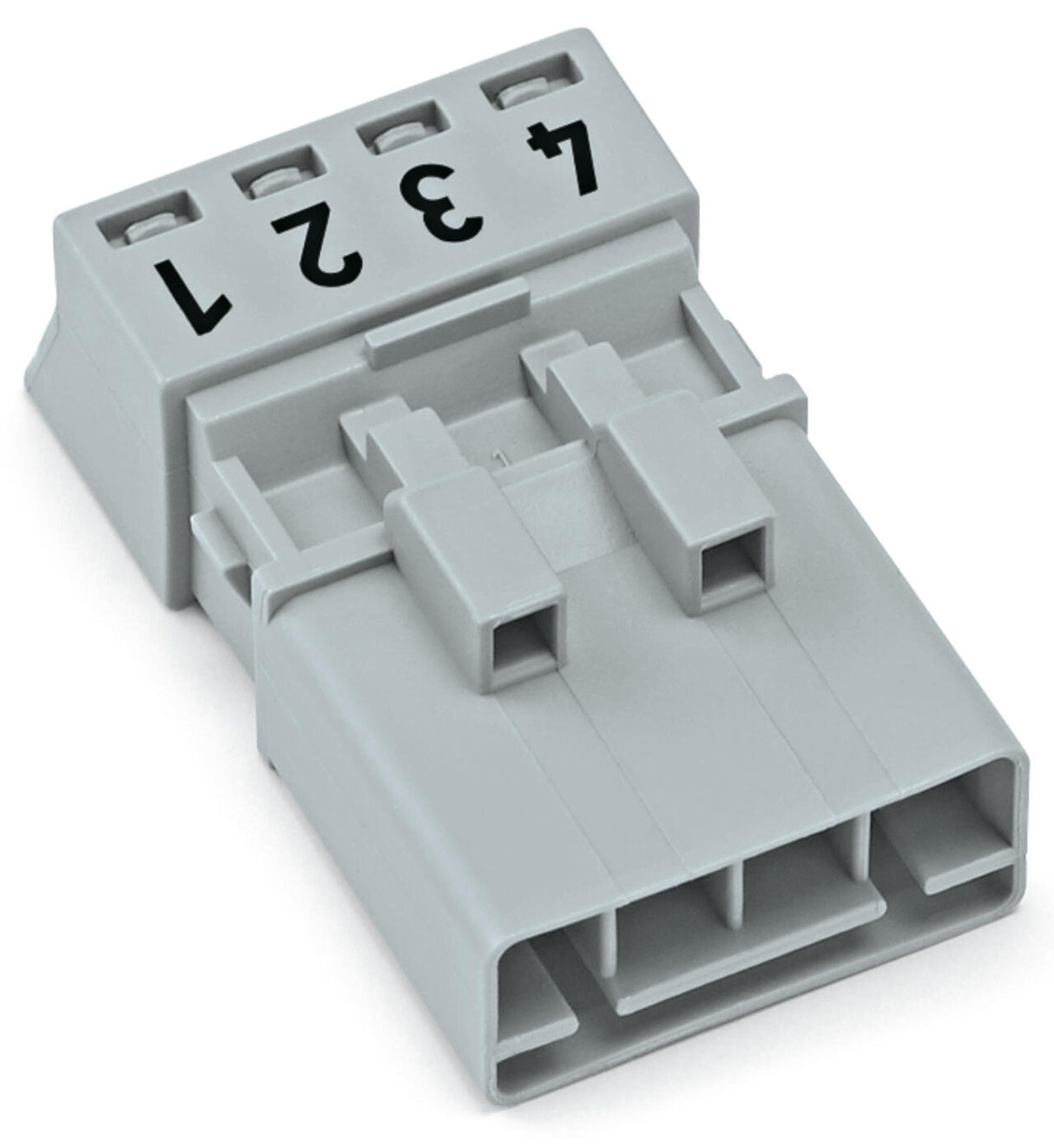 WAGO Steckverbinder Gebäude Stecker 4p Serie 890 890-254/060-000 Federzug 400V