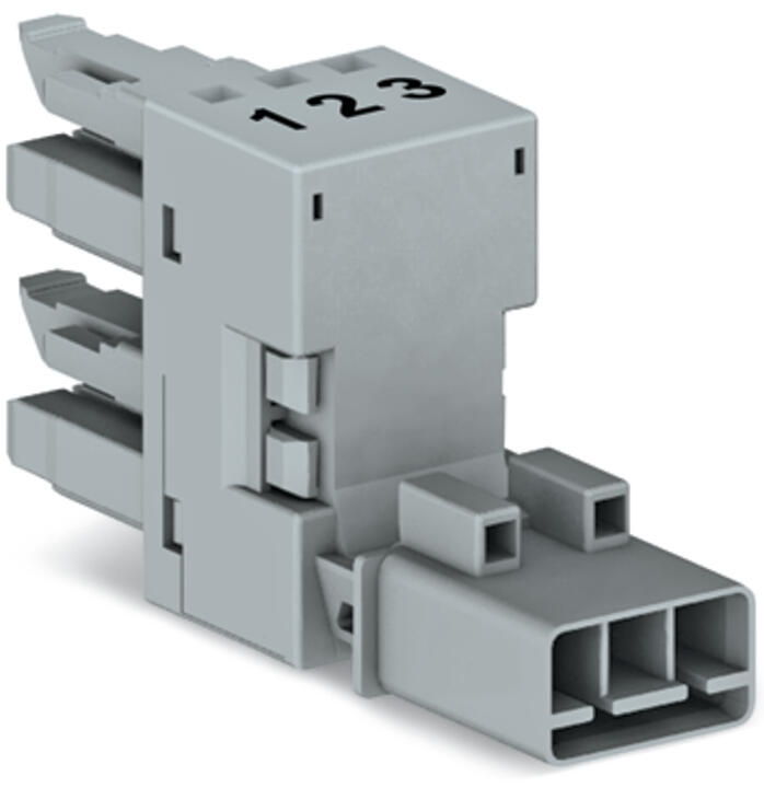 WAGO H-Verteiler PA 3Eing 3p 6Ausg 250V Serie 890 890-1661 16A IP20 hfr