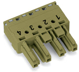 WAGO Steckverbinder Gebäude Buchse 4p Serie 770 770-264/072-000 Federzug 400V