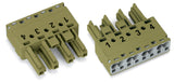 WAGO Steckverbinder Gebäude Buchse 4p Serie 770 770-264/073-000 Federzug 400V