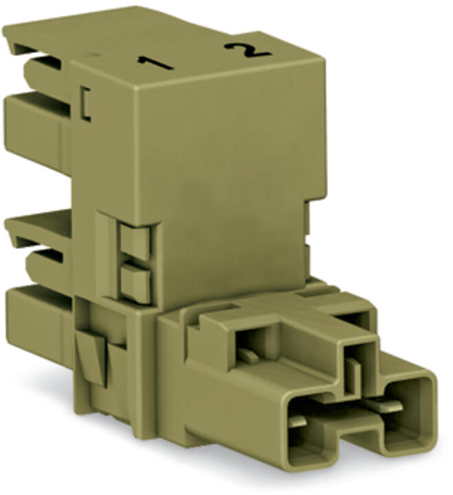 WAGO H-Verteiler PA 2Eing 2p 4Ausg 250V Serie 770 770-1652 25A IP20 hfr