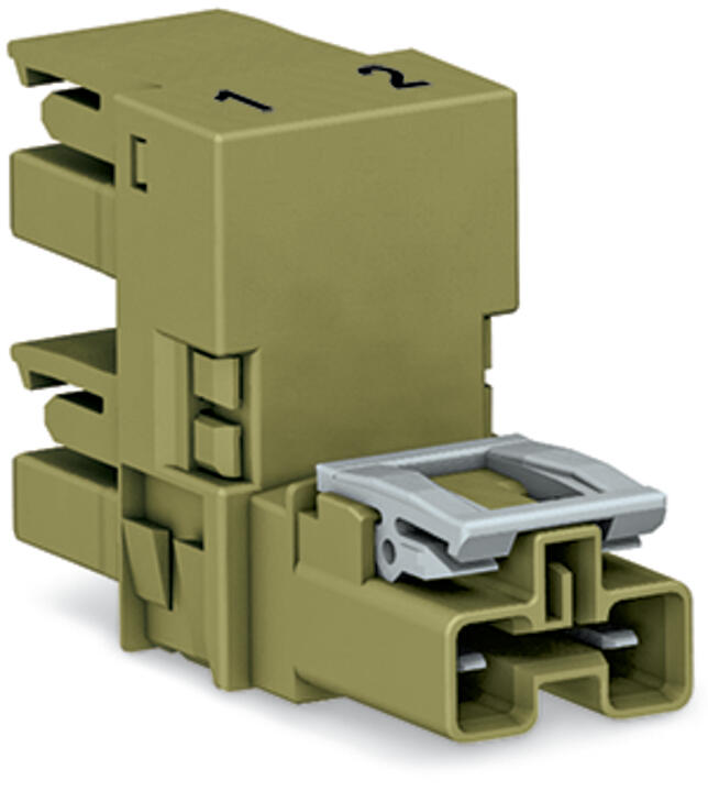 WAGO H-Verteiler PA 2Eing 2p 4Ausg 250V Serie 770 770-1752 25A IP20 hfr