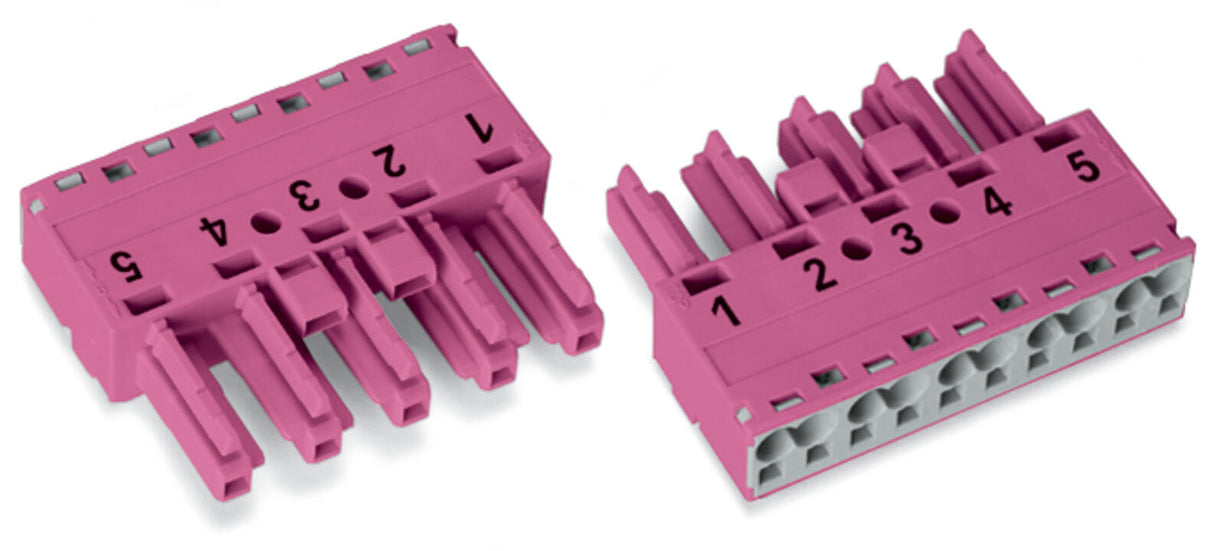 WAGO Steckverbinder Gebäude Buchse 5p Serie 770 770-285 Federzug 400V 25A