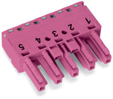 WAGO Steckverbinder Gebäude Buchse 5p Serie 770 770-285/082-000 Federzug 400V