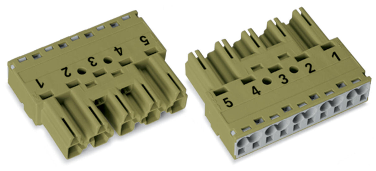 WAGO Steckverbinder Gebäude Stecker 5p Serie 770 770-275/073-000 Federzug 400V