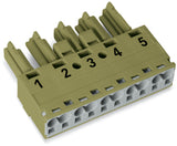 WAGO Steckverbinder Gebäude Buchse 5p Serie 770 770-265 Federzug 400V 25A