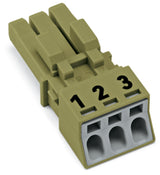 WAGO Steckverbinder Gebäude Buchse 3p Serie 890 890-263 Federzug 250V 16A